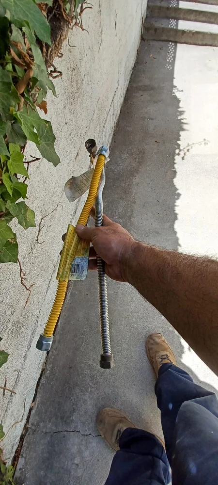 gas line replacement